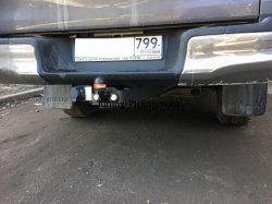Фаркоп крюк тип F без электрики Toyota Hilux 2015, 2016, 2017, 2018 годов