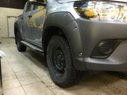 Расширители колесных арок OFF-ROAD STYLE Toyota Hilux 2015, 2016, 2017, 2018, 2019, 2020 годов