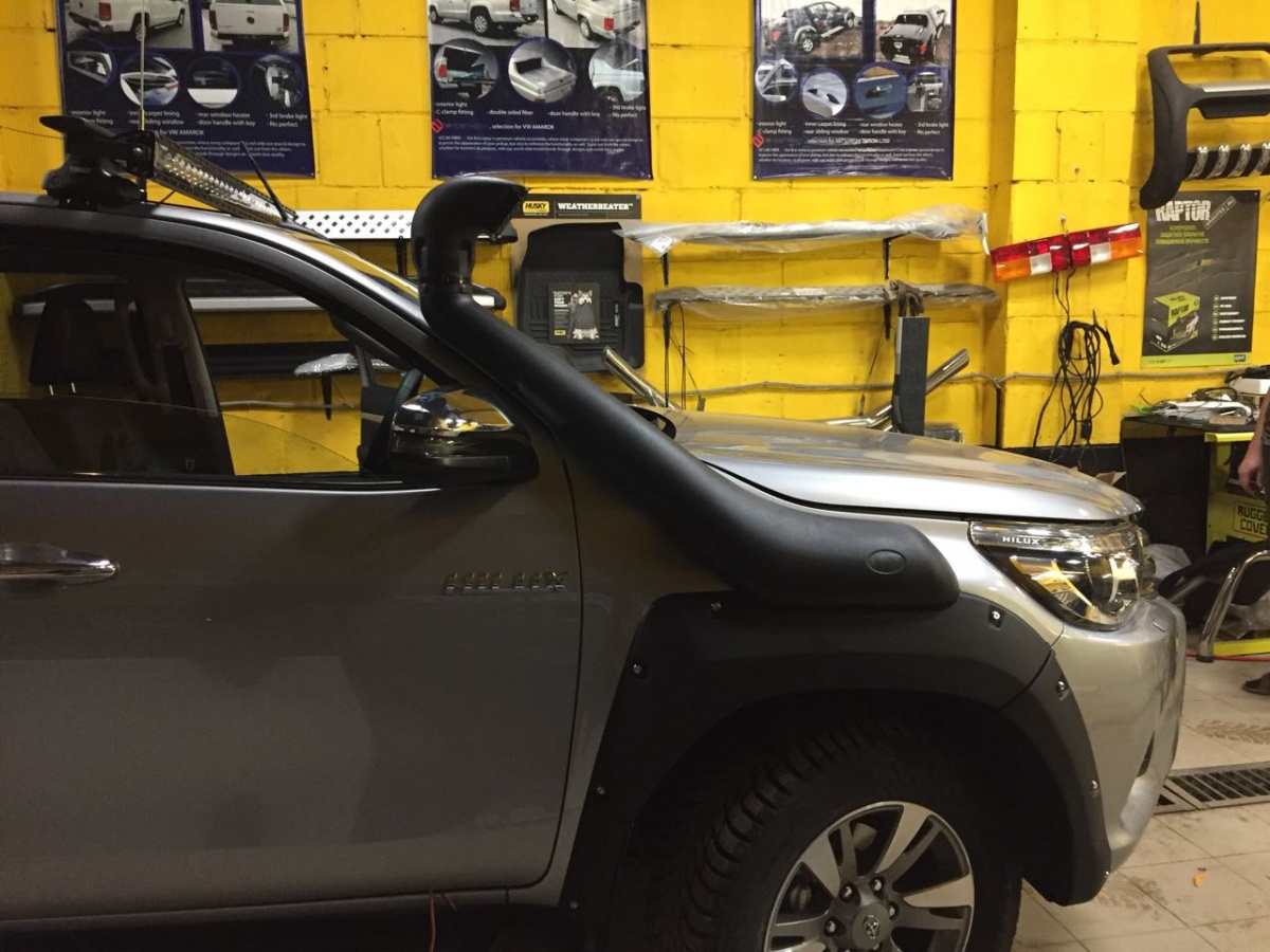 Шноркель Toyota Hilux 2015, 2016, 2017, 2018 годов