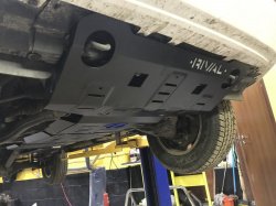 Защита Радиатора, ДВС, КПП, РК (2.4 TD, 2.8 TD) (Сталь) Toyota Hilux 2015, 2016, 2017, 2018 годов