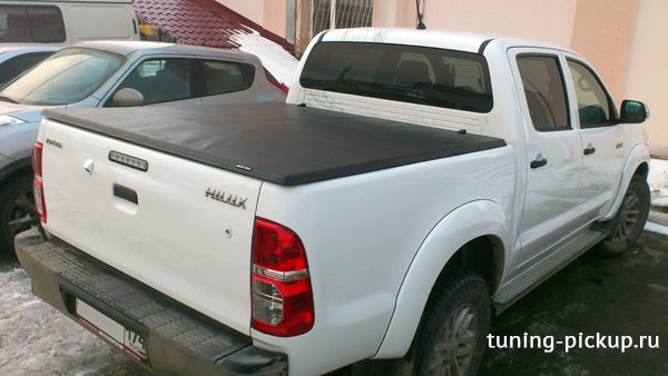 Тент 3-х секционный Kramco Toyota Hilux 2015, 2016, 2017, 2018 годов