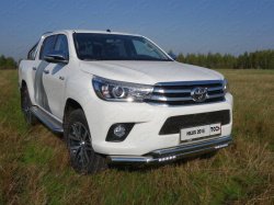 Решетка радиатора (лист) Toyota Hilux 2015, 2016, 2017, 2018 годов