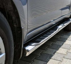 Пороги AB004 ARTEMIS Revo Toyota Hilux 2015, 2016, 2017, 2018 годов