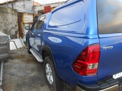 Кунг S PLUS V2 коммерческий (без окон) Toyota Hilux 2015, 2016, 2017, 2018, 2019, 2020, 2021, 2022, 2023, 2024, 2025 годов