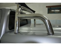 Дуга в кузов 76 мм. (под оригинальную крышку) Toyota Hilux 2015, 2016, 2017, 2018 годов