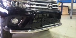 Защита передняя нижняя Toyota Hilux 2015, 2016, 2017, 2018 годов
