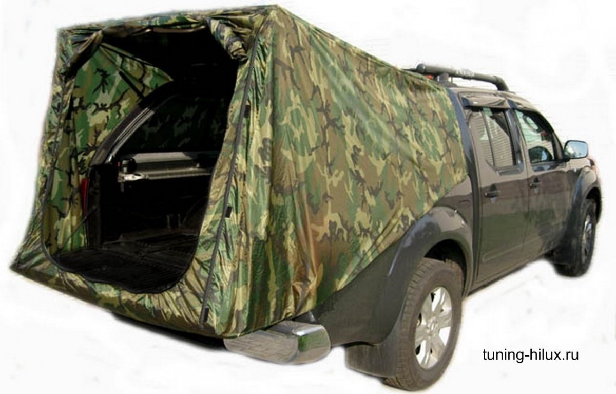 Палатка "камуфляж" Toyota Hilux 2015, 2016, 2017, 2018 годов