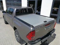 Крышка Top Roll (silver / black) для Toyota Hilux 2015-2023