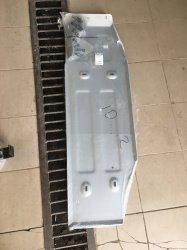 Защита бака (Алюминий) Toyota Hilux 2015, 2016, 2017, 2018 годов