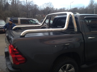 Крышка кузова Rollback (без дуги) для Toyota Hilux 2015-2023