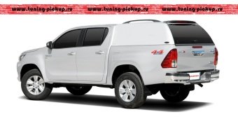 Кунг S560 WO (коммерческий) Toyota Hilux 2015, 2016, 2017, 2018, 2019, 2020, 2021, 2022, 2023, 2024, 2025 годов