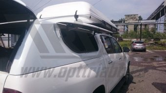 Кунг 3 двери Toyota Hilux 2015, 2016, 2017, 2018, 2019, 2020, 2021, 2022, 2023, 2024, 2025 годов