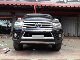 Защита переднего бампера OE-Style Toyota Hilux 2015, 2016, 2017, 2018 годов