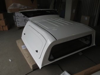 Кунг S PLUS V2 коммерческий (распашные боковые окна) Toyota Hilux 2015, 2016, 2017, 2018, 2019, 2020, 2021, 2022, 2023, 2024, 2025 годов