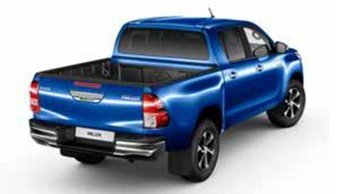Накладки на боковые борта (оригинал) Toyota Hilux 2015, 2016, 2017, 2018 годов