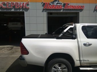 Крышка кузова - трехсекционная для Toyota Hilux 2015-2023