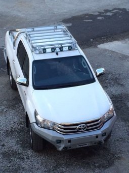 Багажник экспедиционный Toyota Hilux 2015, 2016, 2017, 2018 годов