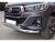 Защита переднего бампера (двойная) d76/60 for EXCLUSIVE Toyota Hilux 2015, 2016, 2017, 2018 годов