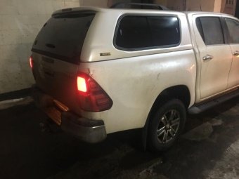 Кунг SM4  Toyota Hilux 2015, 2016, 2017, 2018, 2019, 2020, 2021, 2022, 2023, 2024, 2025 годов