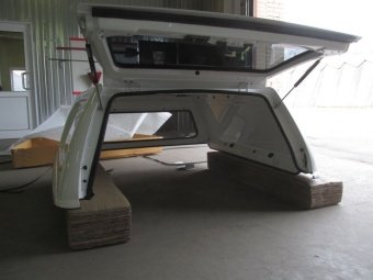 Кунг S PLUS V2 коммерческий (без окон) Toyota Hilux 2015, 2016, 2017, 2018, 2019, 2020, 2021, 2022, 2023, 2024, 2025 годов