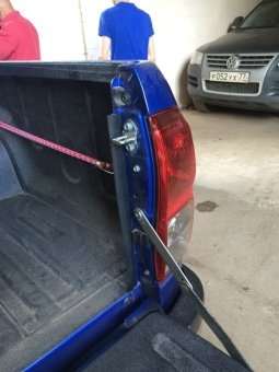 Уплотнитель борта Toyota Hilux 2015, 2016, 2017, 2018 годов