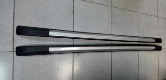 Рейлинги крыши продольные OE-Style (декоративные)  Toyota Hilux 2015, 2016, 2017, 2018 годов