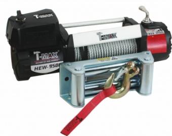 Лебедка электрическая HEW-9500 (сталь) Toyota Hilux 2015, 2016, 2017, 2018 годов