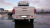 Бампер задний усиленный с квадратом под фаркоп (композит) Toyota Hilux 2015, 2016, 2017, 2018 годов