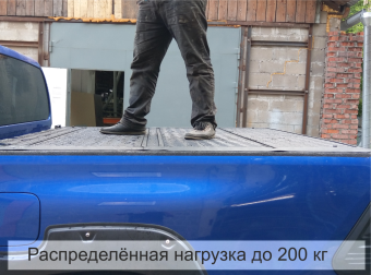 Крышка кузова секционная, 4S STANDART для Toyota Hilux 2015-2023