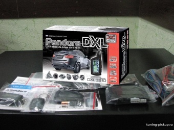 Сигнализация PANDORA DXL 3210 CAN (с турботаймером) Toyota Hilux 2015, 2016, 2017, 2018 годов