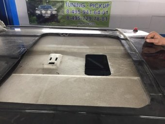 Люк охотничий Toyota Hilux 2015, 2016, 2017, 2018 годов