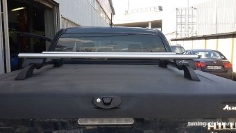 Рейлинги на крышку кузова Toyota Hilux 2015, 2016, 2017, 2018 годов