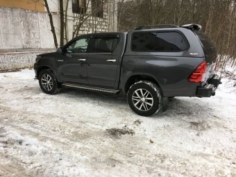Кунг классический Toyota Hilux 2015, 2016, 2017, 2018, 2019, 2020, 2021, 2022, 2023, 2024, 2025 годов
