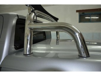 Дуга в кузов 76 мм. (под оригинальную крышку) Toyota Hilux 2015, 2016, 2017, 2018 годов