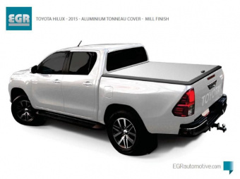Крышка ALUMINIUM TONNEAU COVER — BLACK для Toyota Hilux 2015-2023