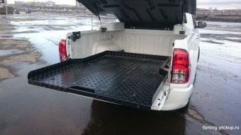 Выкатная платформа Toyota Hilux 2015, 2016, 2017, 2018 годов