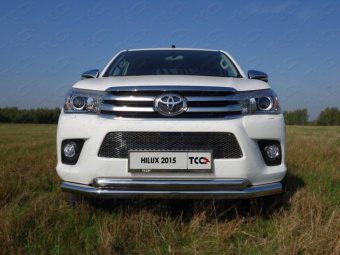 Решетка радиатора (лист) Toyota Hilux 2015, 2016, 2017, 2018 годов