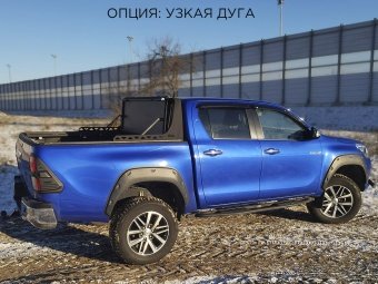 Крышка 4-х секционная 4S PRO для Toyota Hilux 2015-2023