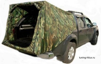 Палатка "камуфляж" Toyota Hilux 2015, 2016, 2017, 2018 годов
