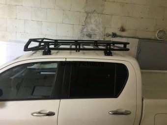 Багажник экспедиционный Toyota Hilux 2015, 2016, 2017, 2018 годов