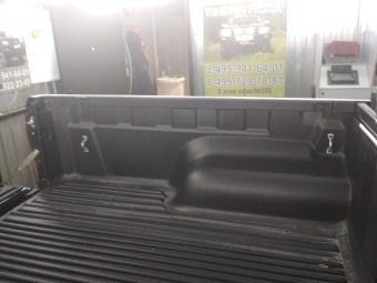 Накладки на боковые борта (оригинал) Toyota Hilux 2015, 2016, 2017, 2018 годов