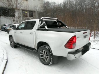 Тент 3-х секционный Kramco Toyota Hilux 2015, 2016, 2017, 2018 годов