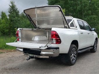 Крышка кузова алюминиевая для Toyota Hilux 2015-2023