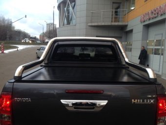 Крышка кузова Rollback (без дуги) для Toyota Hilux 2015-2023