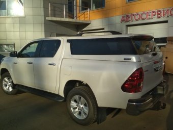 Кунг SX  Toyota Hilux 2015, 2016, 2017, 2018, 2019, 2020, 2021, 2022, 2023, 2024, 2025 годов