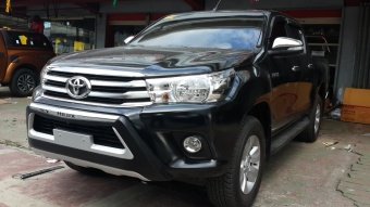 Защита переднего бампера OE-Style Toyota Hilux 2015, 2016, 2017, 2018 годов