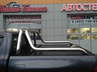 Крышка кузова Rollback (без дуги) для Toyota Hilux 2015-2023