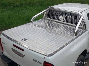 Крышка кузова алюминиевая для Toyota Hilux 2015-2023
