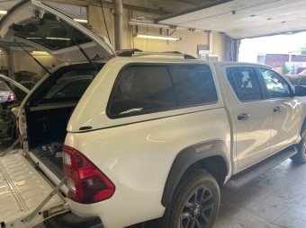 Кунг GSS (раздвижные окна) Toyota Hilux 2015, 2016, 2017, 2018, 2019, 2020, 2021, 2022, 2023, 2024, 2025 годов